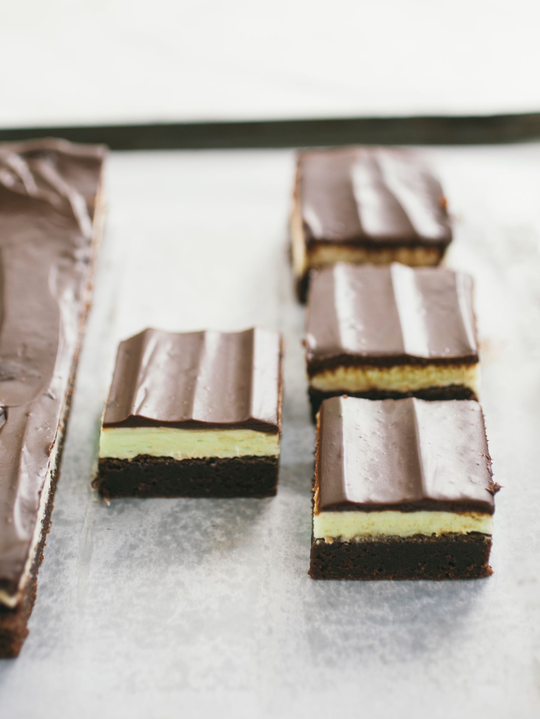 Chocolate Basil Brownies